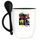 Кружка с ложкой