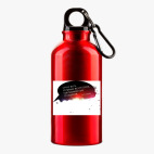 Металлическая бутылка 400 мл UV-DTF