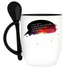 Кружка с ложкой