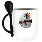 Кружка с ложкой