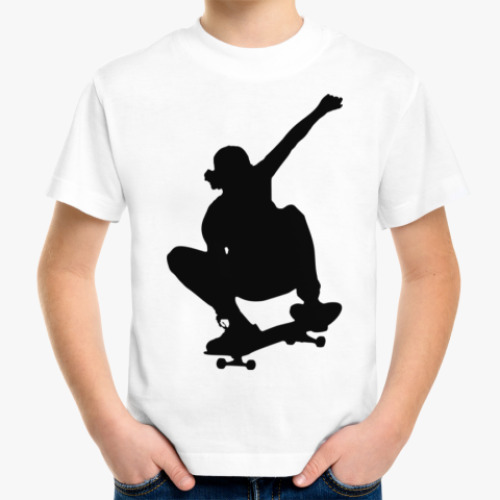Детская футболка Скейтер