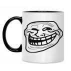 Кружка двухцветная