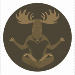 Animal Zen: M is for Moose