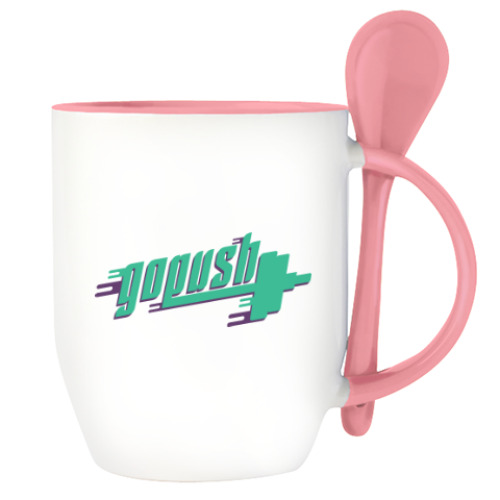 Кружка с ложкой жми