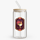 Банка с бамбуковой крышкой