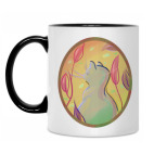 Кот и трава