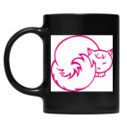 Кружка цветная UV-DTF