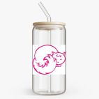 Банка с бамбуковой крышкой