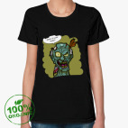 Женская футболка органик