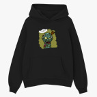 Толстовка худи оверсайз