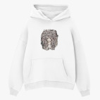 Толстовка худи оверсайз