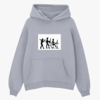 Толстовка худи оверсайз