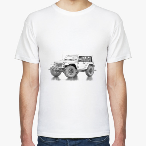 Футболка с принтом Джип