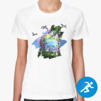 Женская спортивная футболка