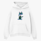 Толстовка худи оверсайз