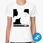 Женская спортивная футболка