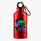 Металлическая бутылка 400 мл UV-DTF