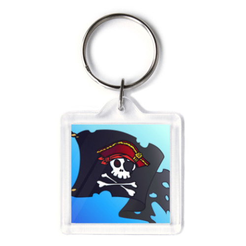 Брелок с принтом Веселый Роджер