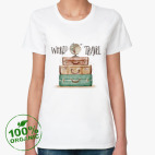 Женская футболка органик