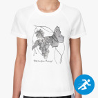 Женская спортивная футболка