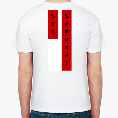 Футболка с принтом Секс-самурай