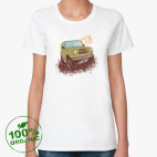 Женская футболка органик