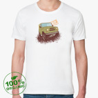 Мужская футболка органик