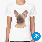 Женская спортивная футболка