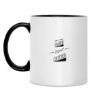 Кружка двухцветная