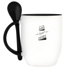 Кружка с ложкой