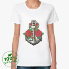 Женская футболка органик