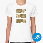 Женская спортивная футболка