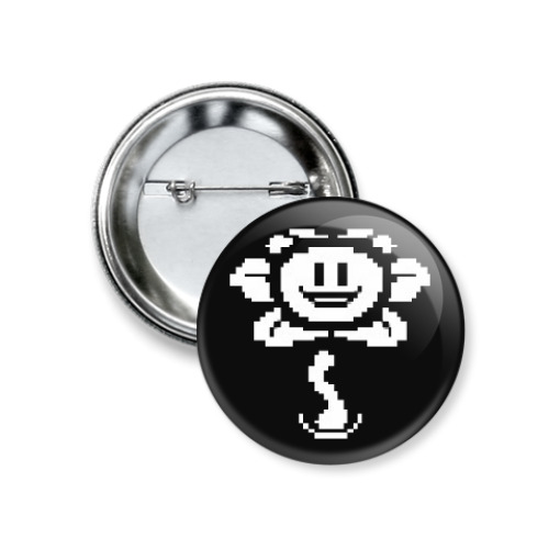 Значок 37мм Flowey