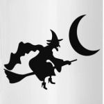 Ведьма на метле