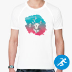 Мужская спортивная футболка