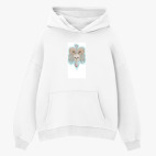 Толстовка худи оверсайз