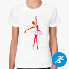 Женская спортивная футболка