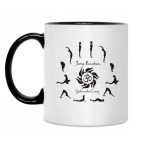 Кружка двухцветная