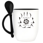 Кружка с ложкой