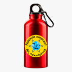 Металлическая бутылка 400 мл UV-DTF