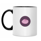 Кружка двухцветная