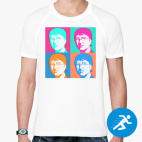 Мужская спортивная футболка