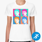 Женская спортивная футболка