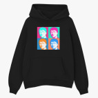 Толстовка худи оверсайз