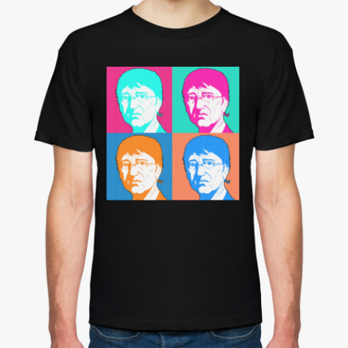 Футболка с принтом Билл Гейтс