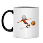 Кружка двухцветная