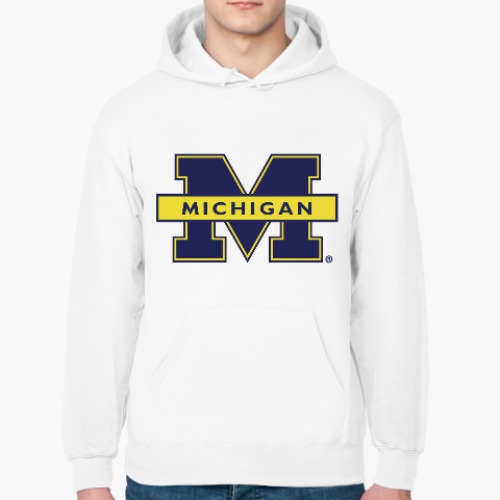 Толстовка худи с принтом 'Мичиган'