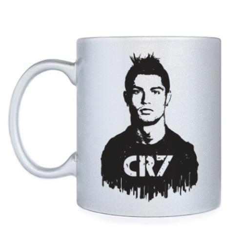 Кружка с принтом Ronaldo