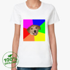 Женская футболка органик