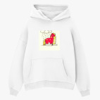 Толстовка худи оверсайз